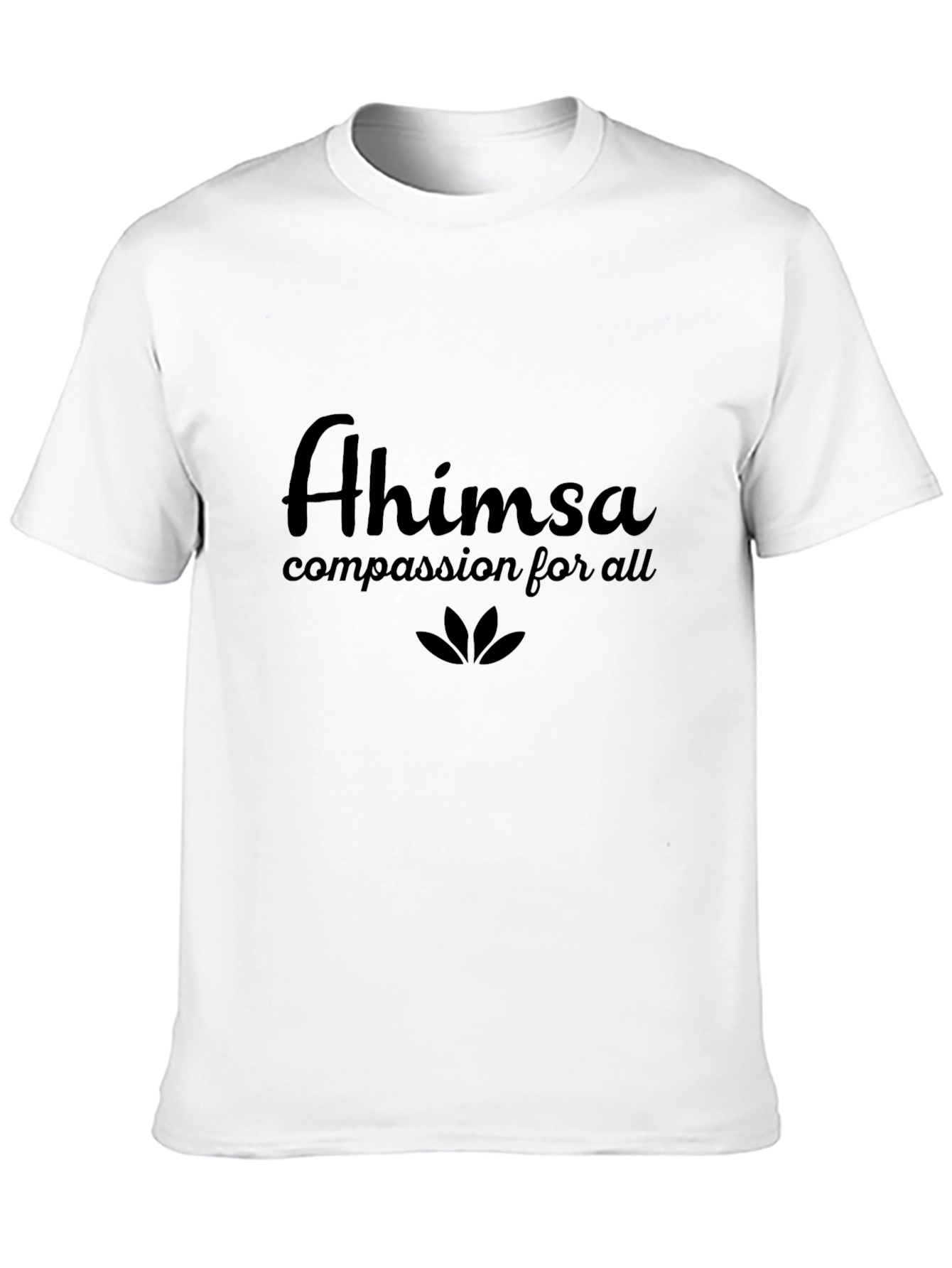 Ahimsa Compassion T-Shirt - Black