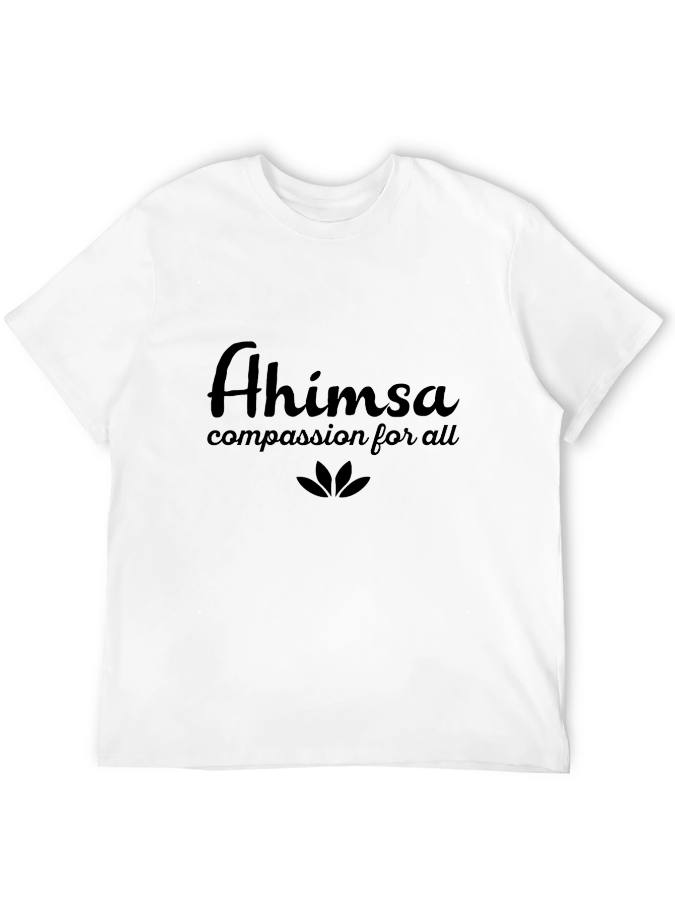 Ahimsa Compassion T-Shirt - Black