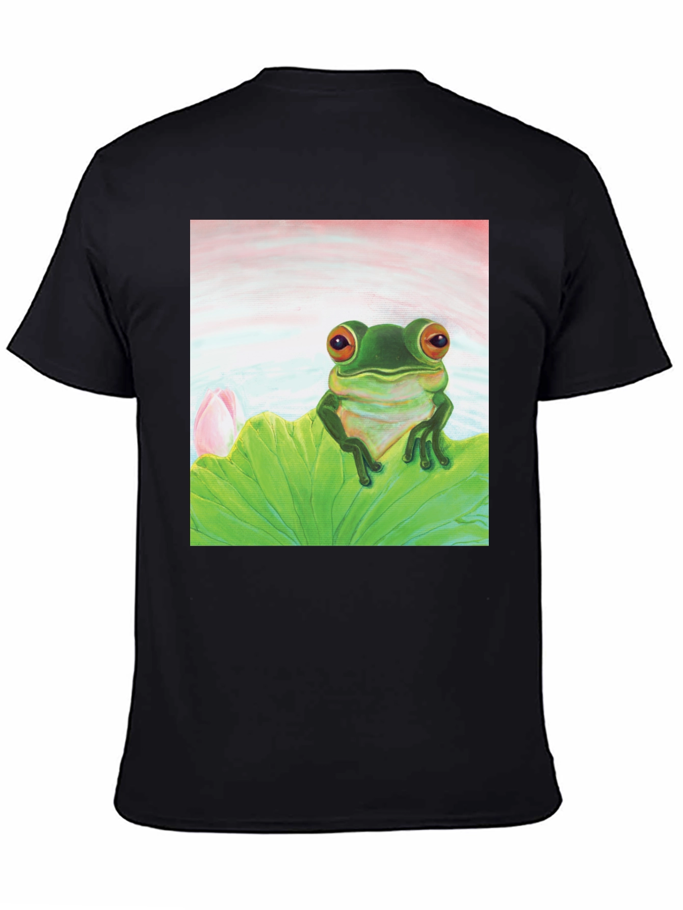 Frog on Lily Pad Graphic Tee - Unisex