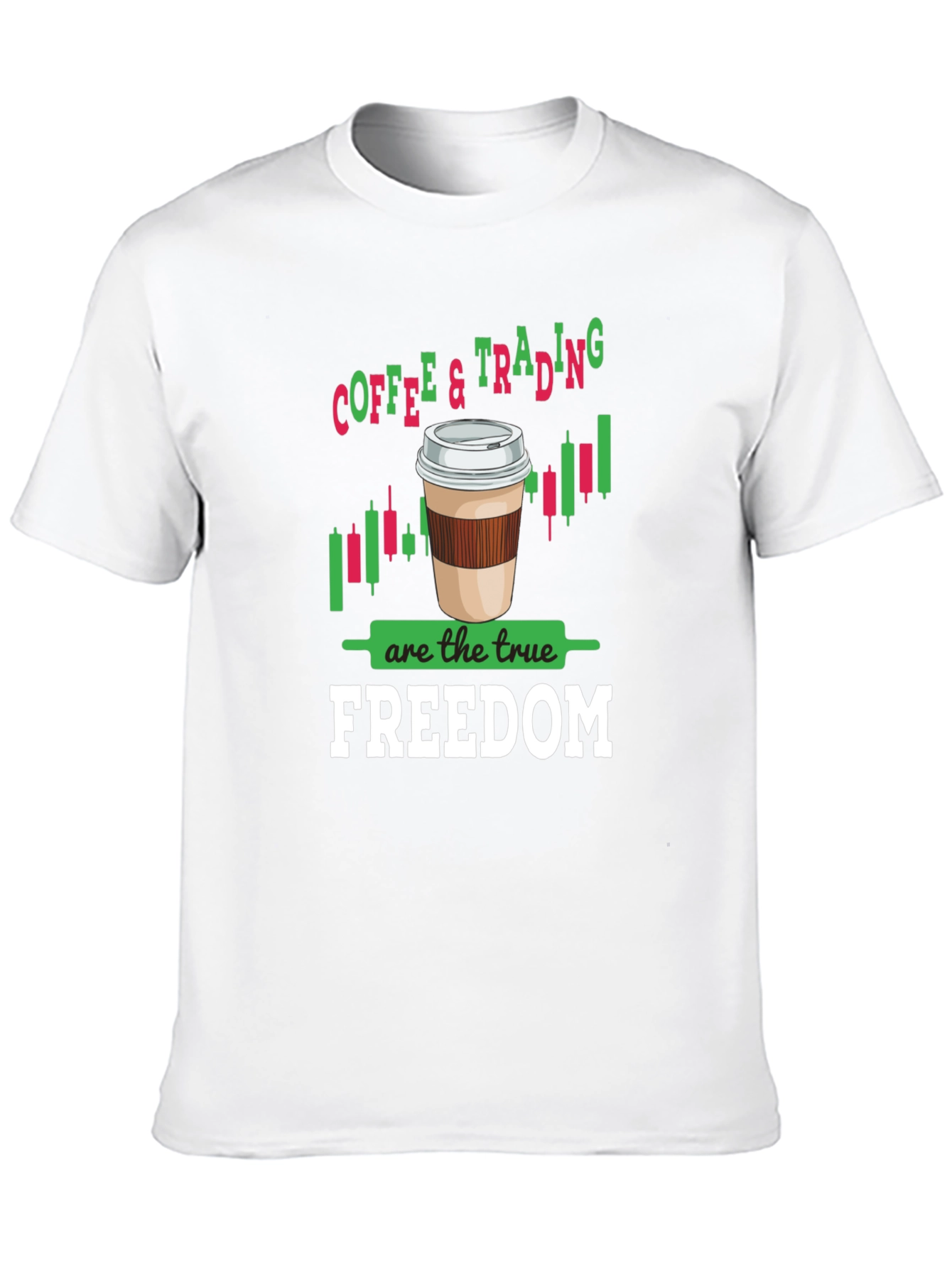 Coffee & Trading Freedom Graphic Tee
