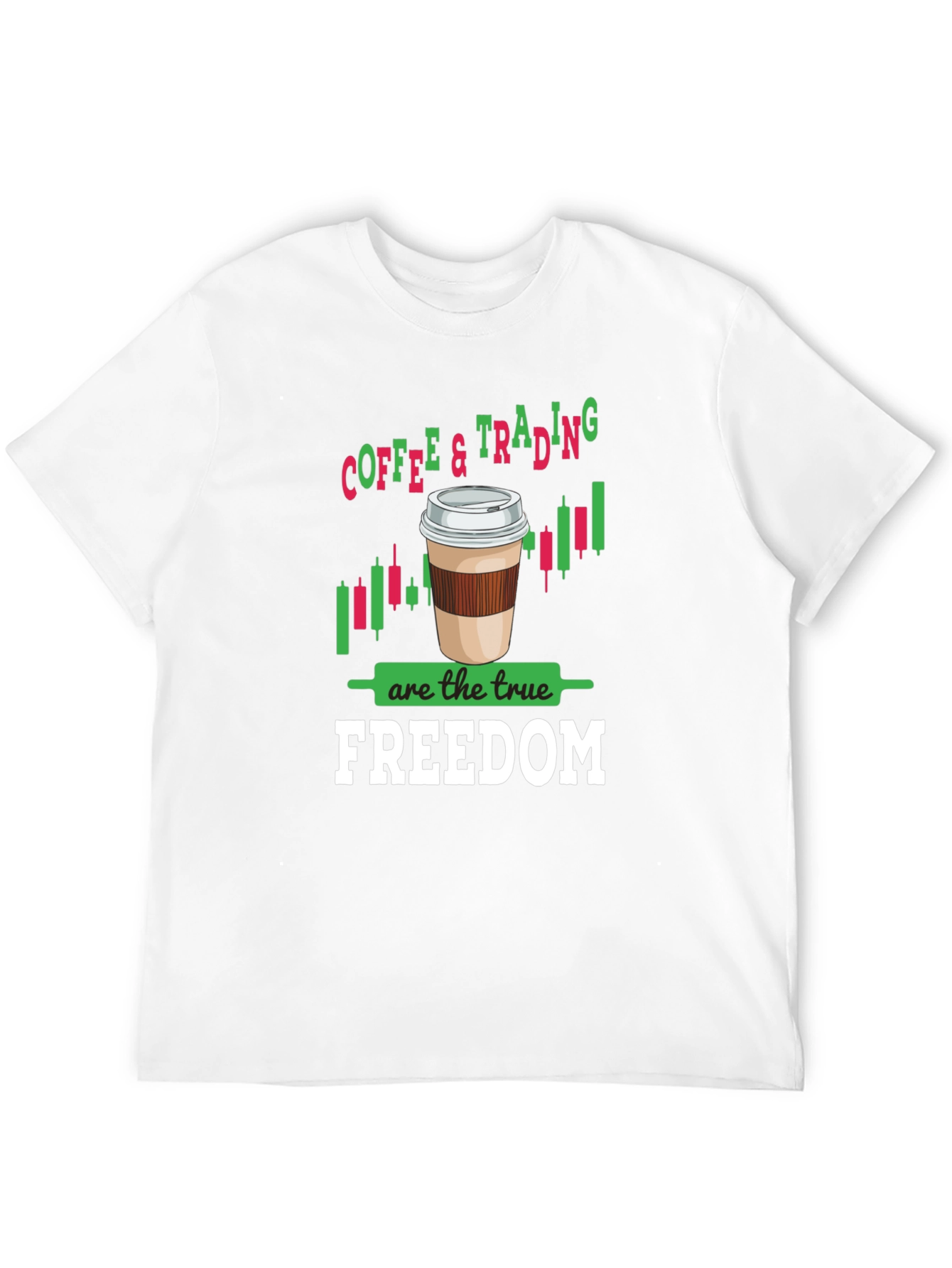Coffee & Trading Freedom Graphic Tee