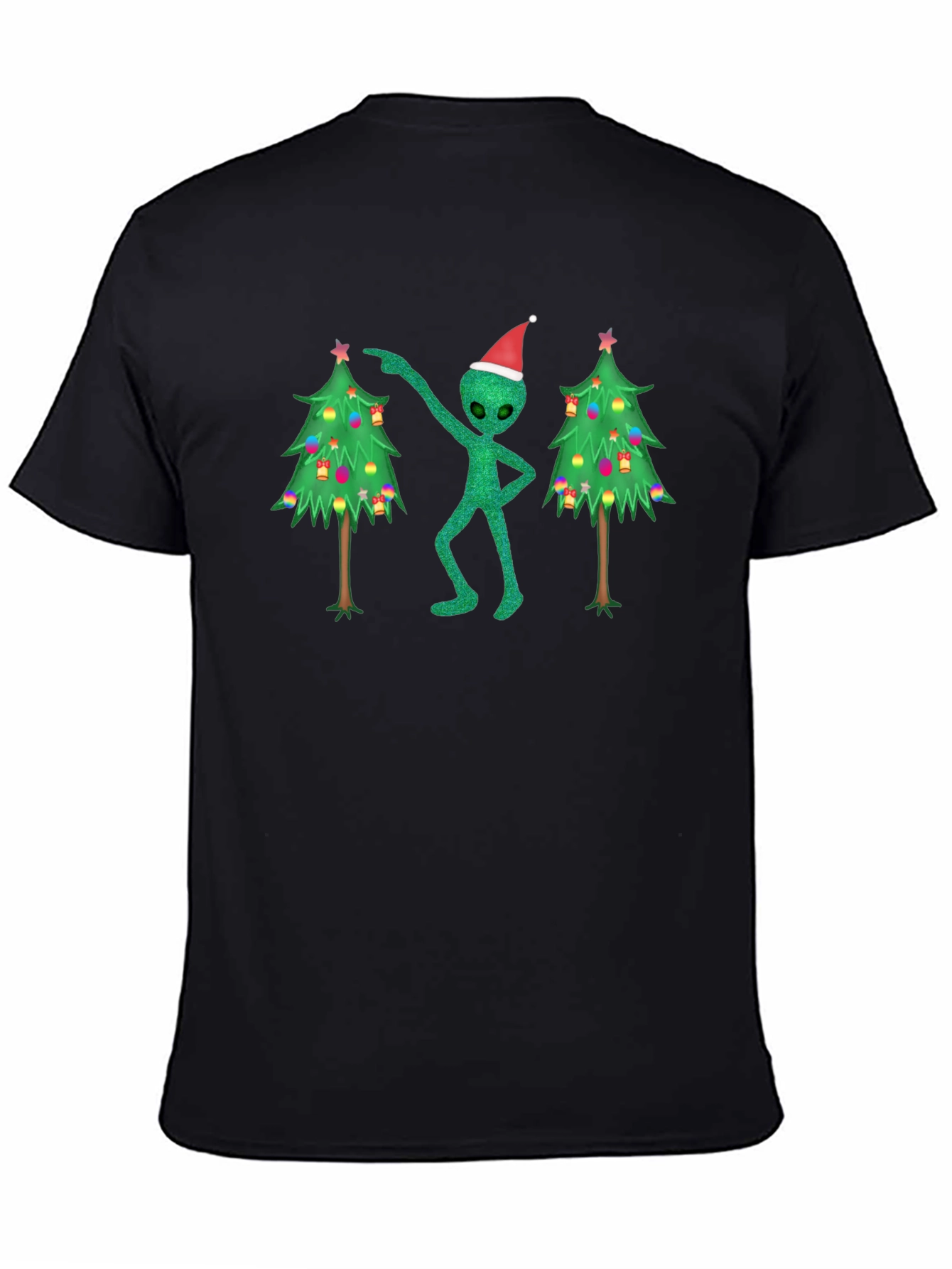 Festive Alien Christmas Tree T-Shirt