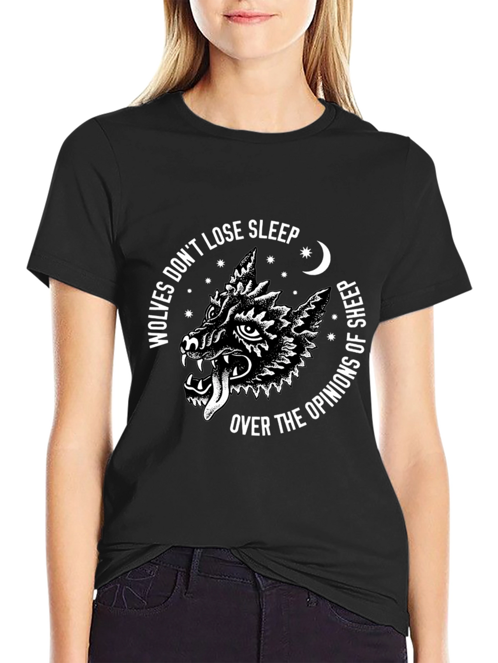 Wolves Dont Lose Sleep Graphic Tee