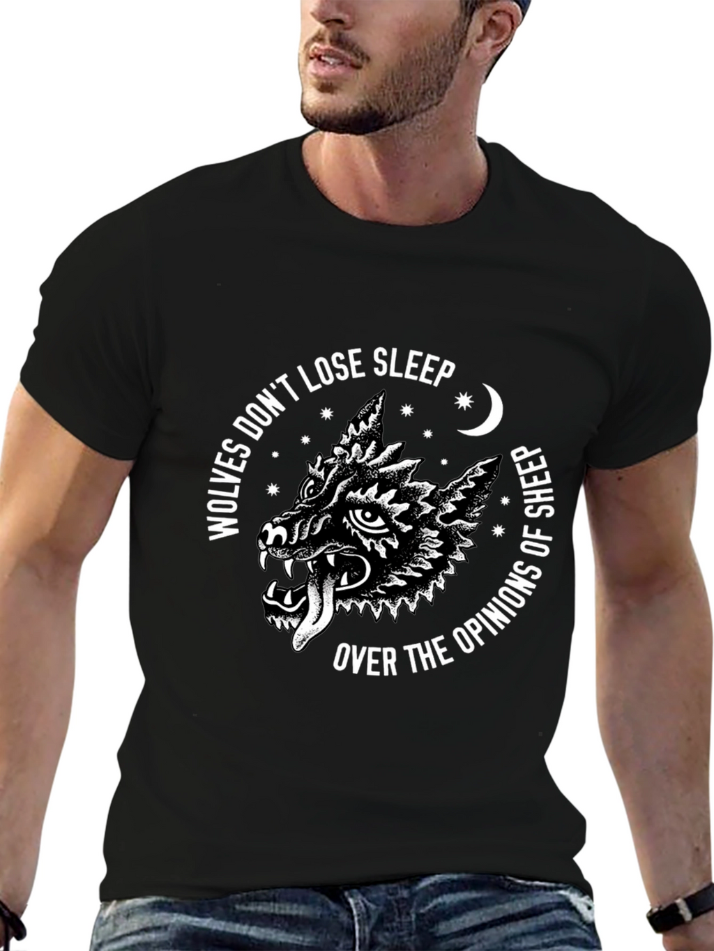 Wolves Dont Lose Sleep Graphic Tee