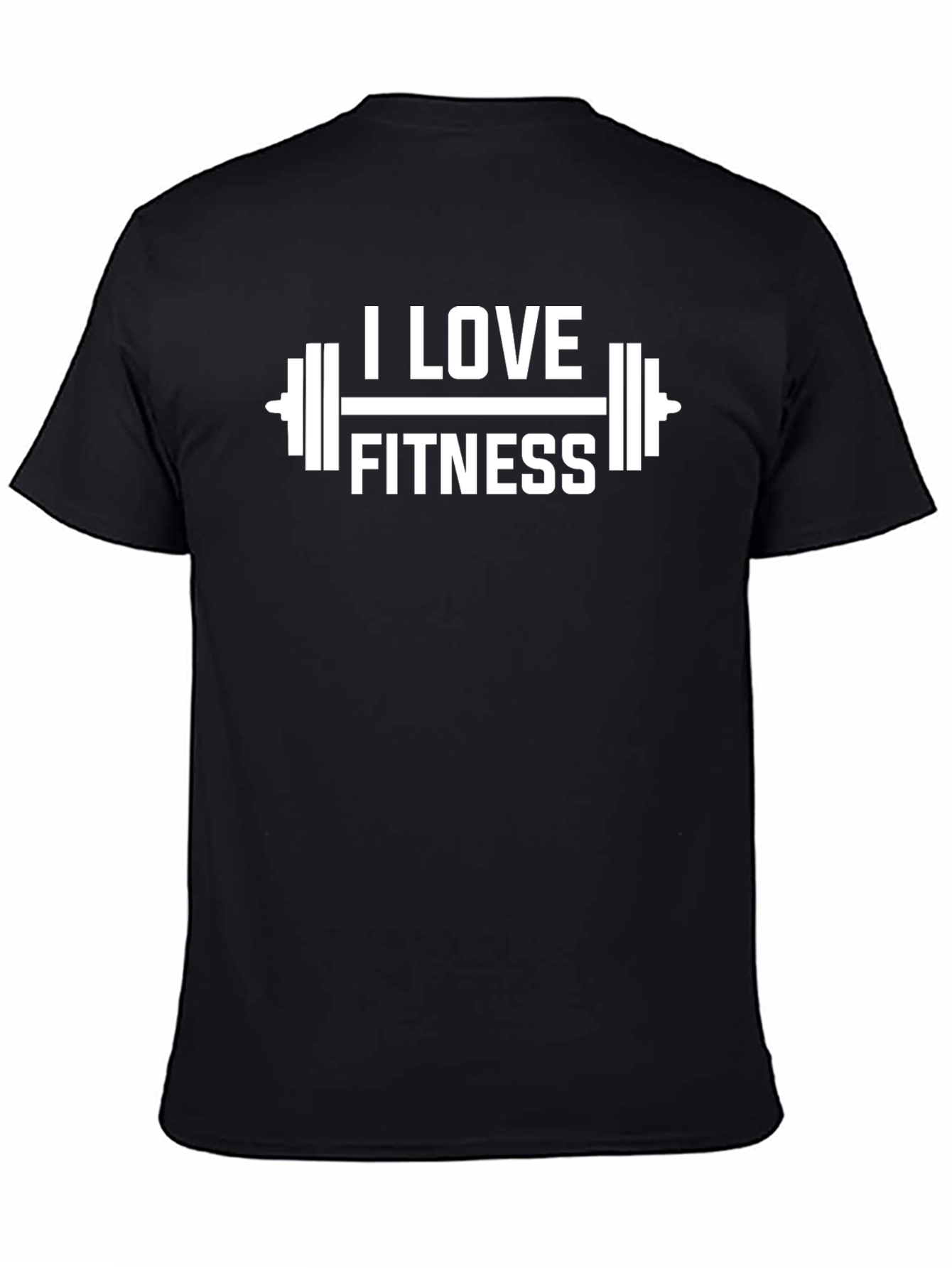I Love Fitness Graphic T-Shirt - Workout Tee