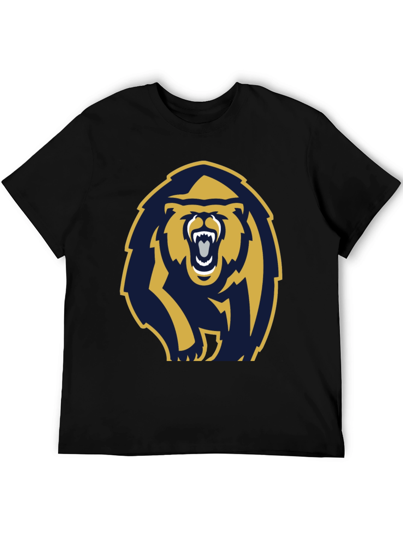 Bold Bear Graphic T-Shirt - Black
