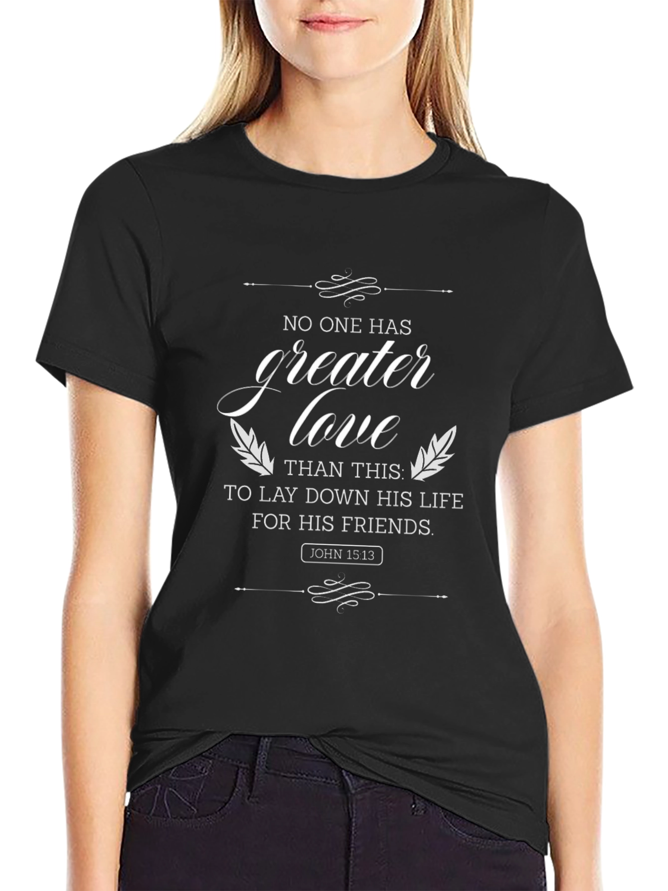 Greater Love T-Shirt - Christian Inspired Tee
