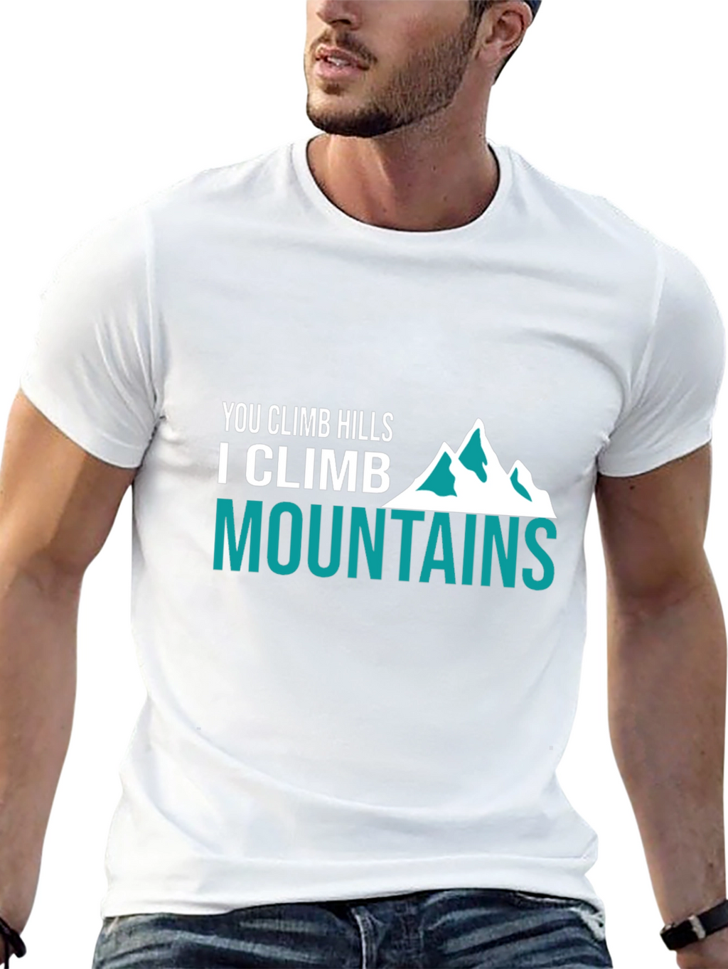 Climb Mountains Graphic Tee | Adventurer T-Shirt