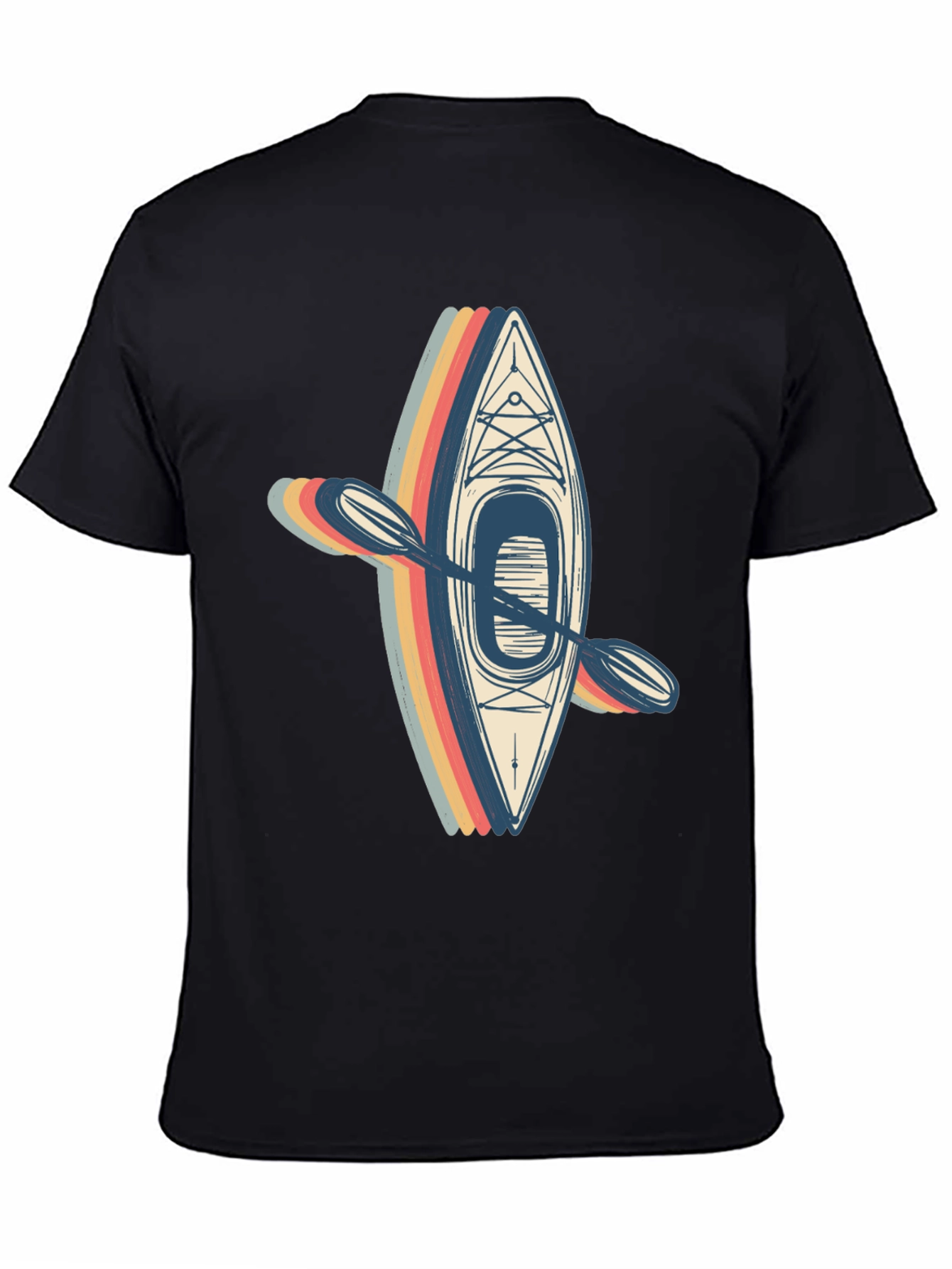 Retro Kayak T-Shirt - Adventure Ready!