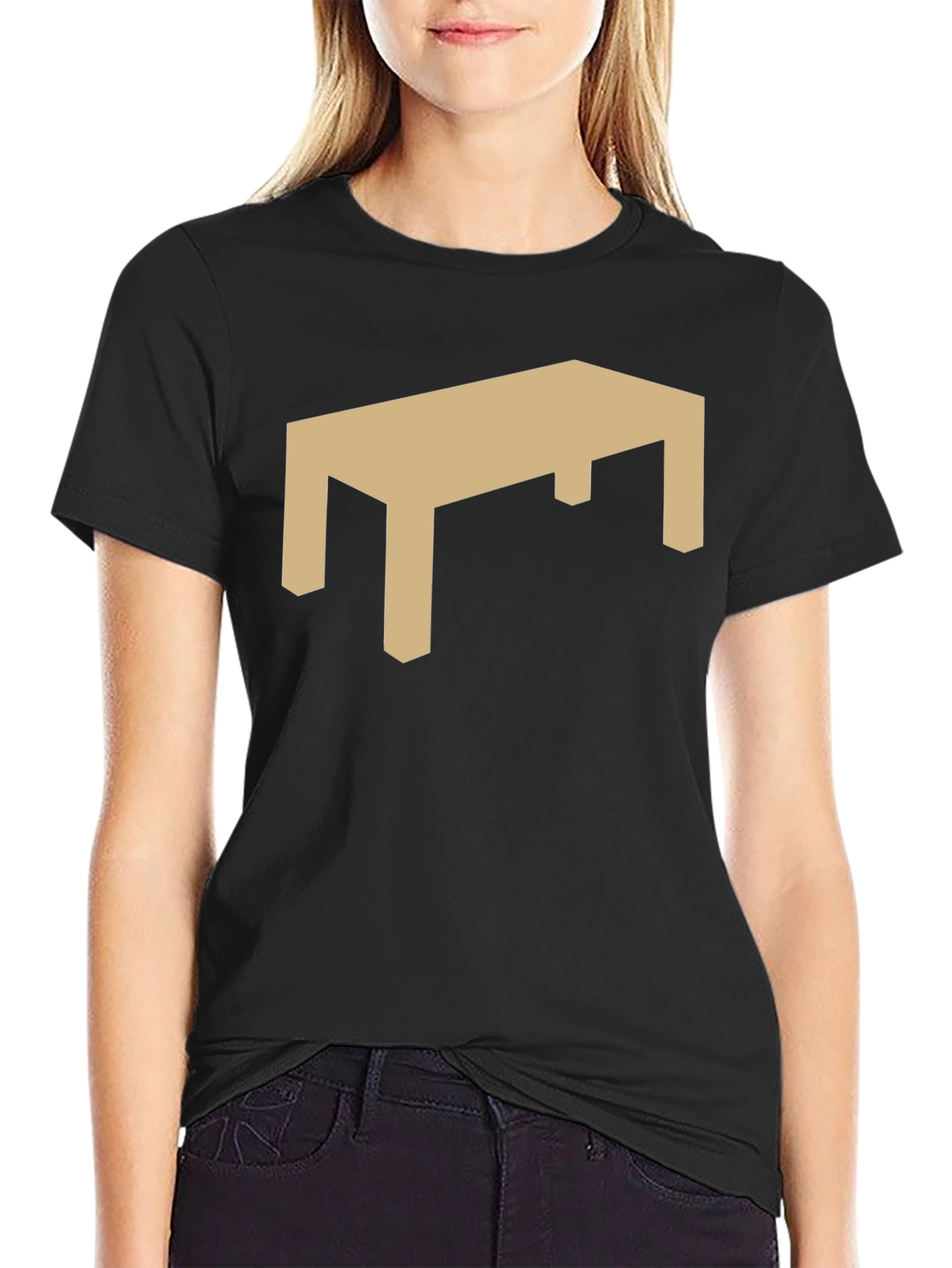 Table Graphic Black Tee