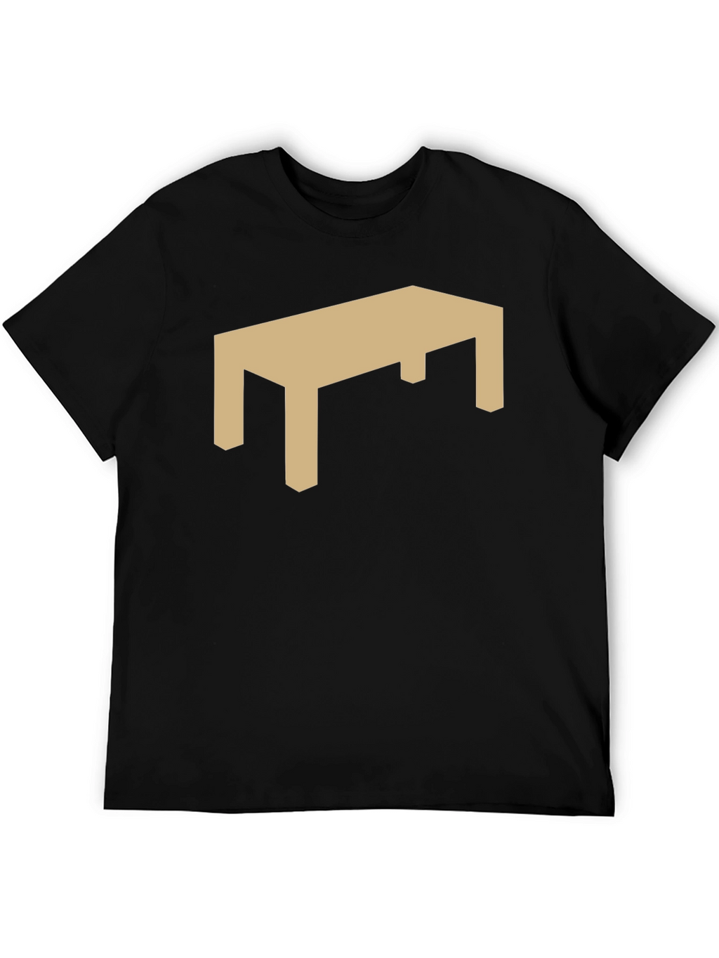 Table Graphic Black Tee