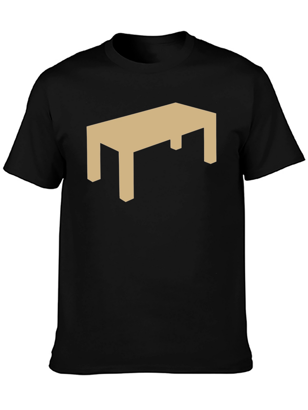 Table Graphic Black Tee