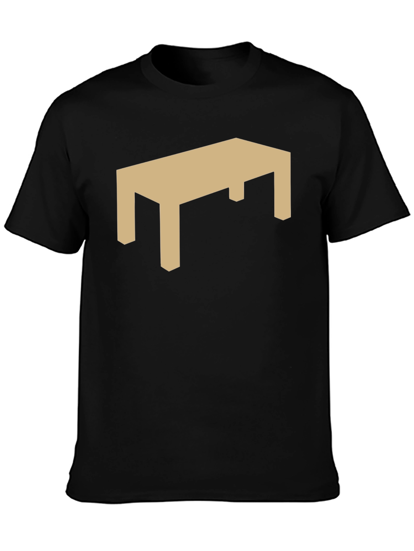 Table Graphic Black Tee