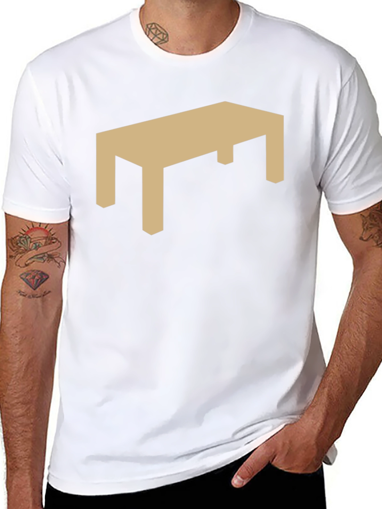 Table Graphic Black Tee