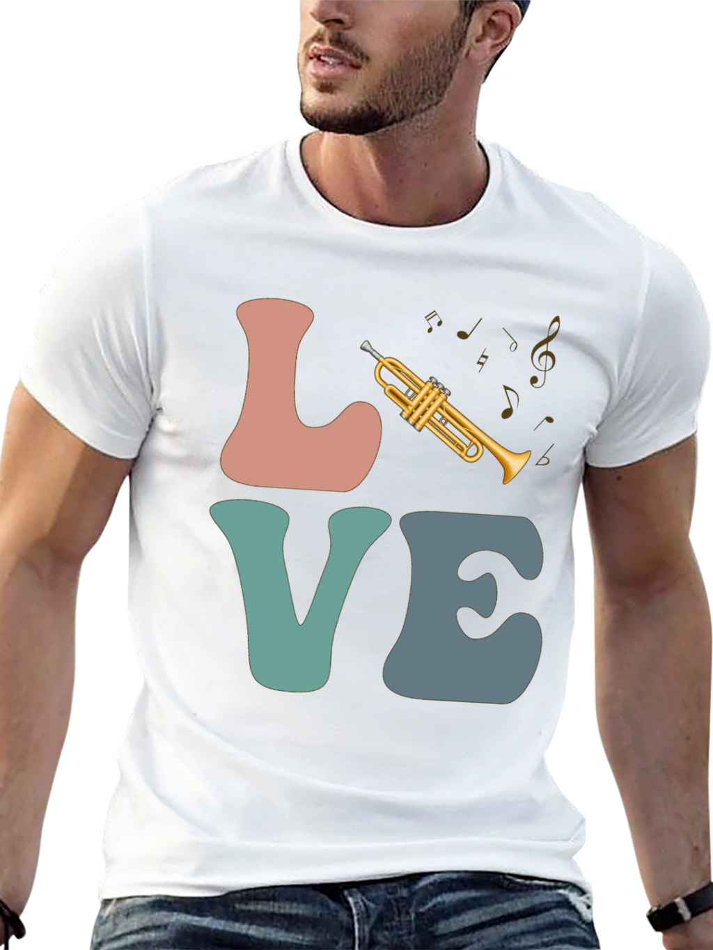 Love Trumpet Graphic Tee