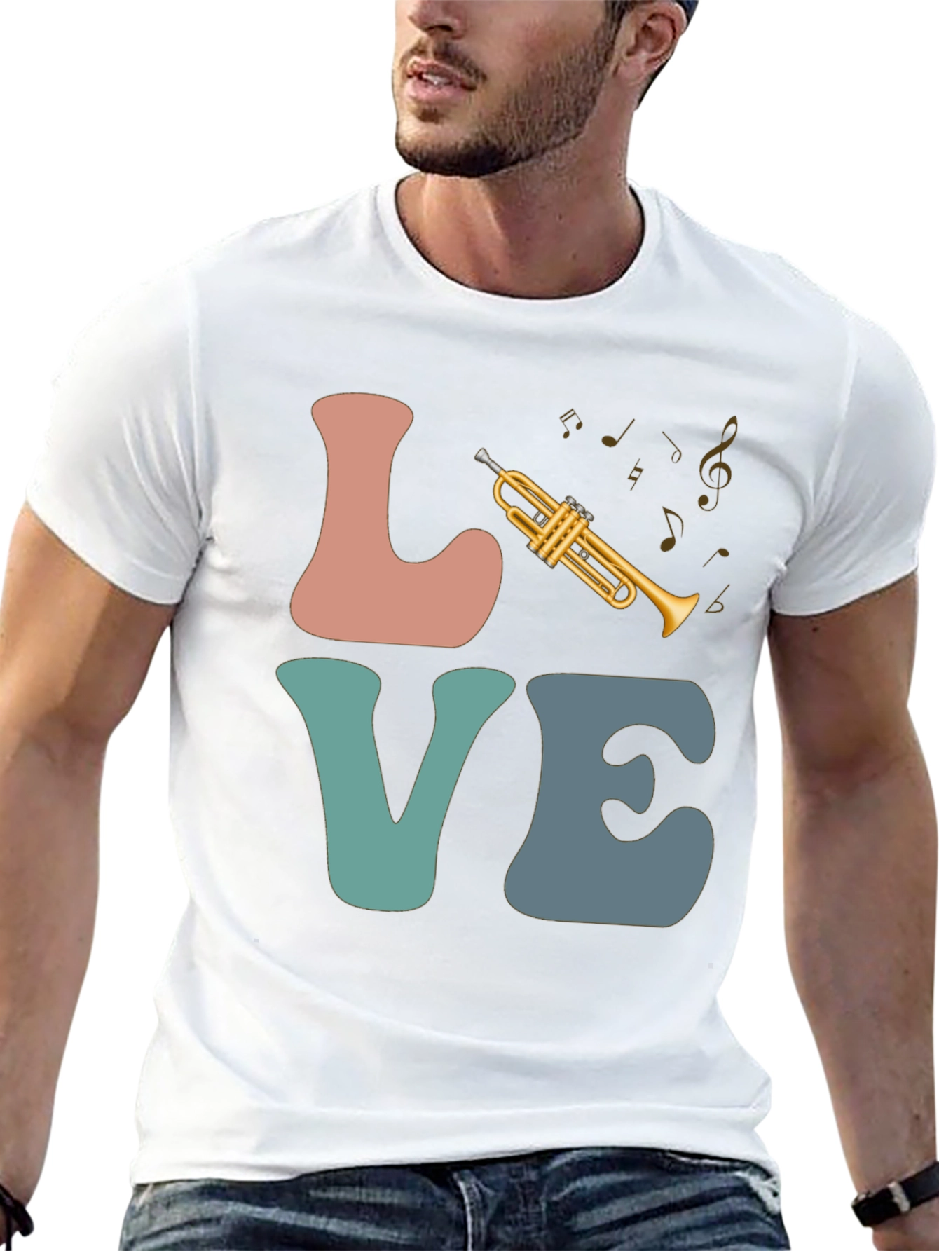 Love Trumpet Graphic Tee