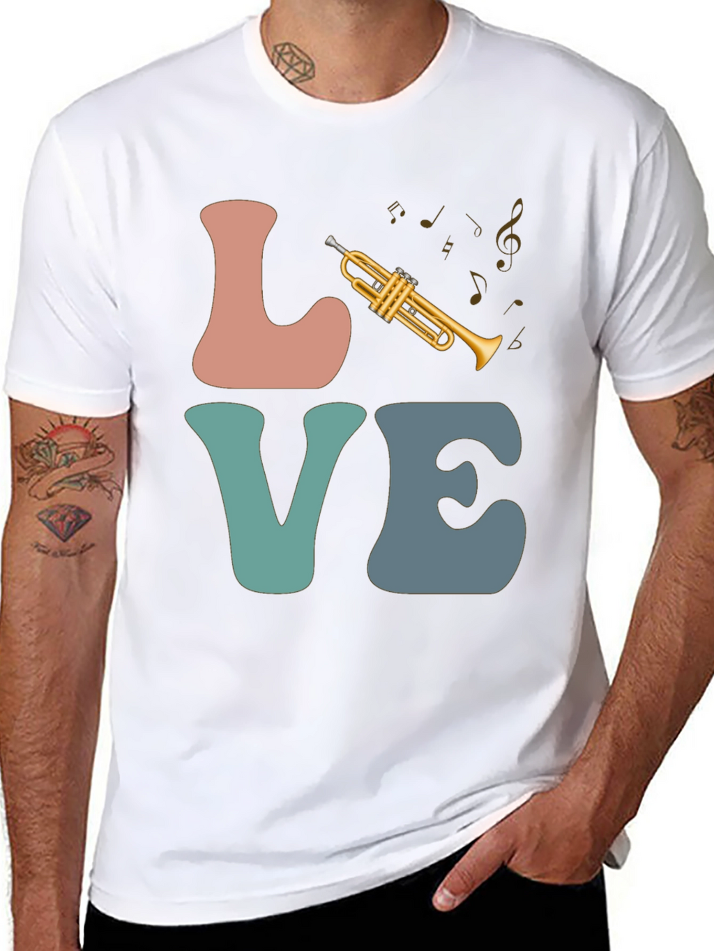 Love Trumpet Graphic Tee