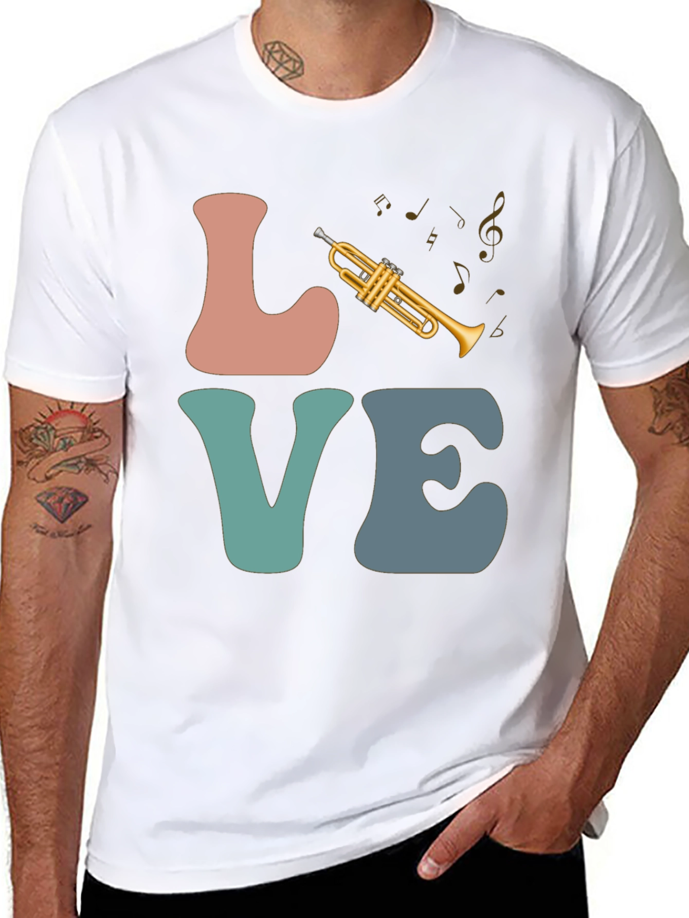 Love Trumpet Graphic Tee
