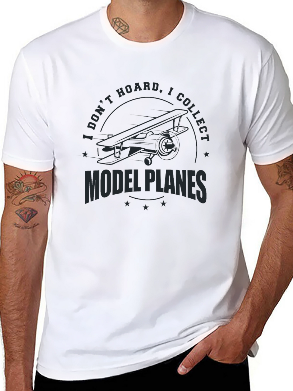 Model Planes Collector T-Shirt - Hobby Enthusiast Tee