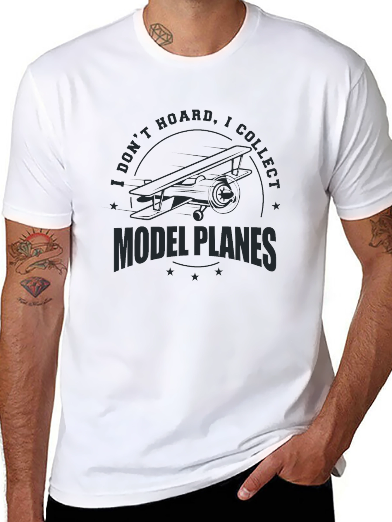 Model Planes Collector T-Shirt - Hobby Enthusiast Tee