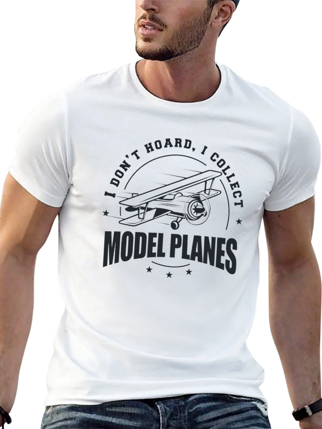 Model Planes Collector T-Shirt - Hobby Enthusiast Tee
