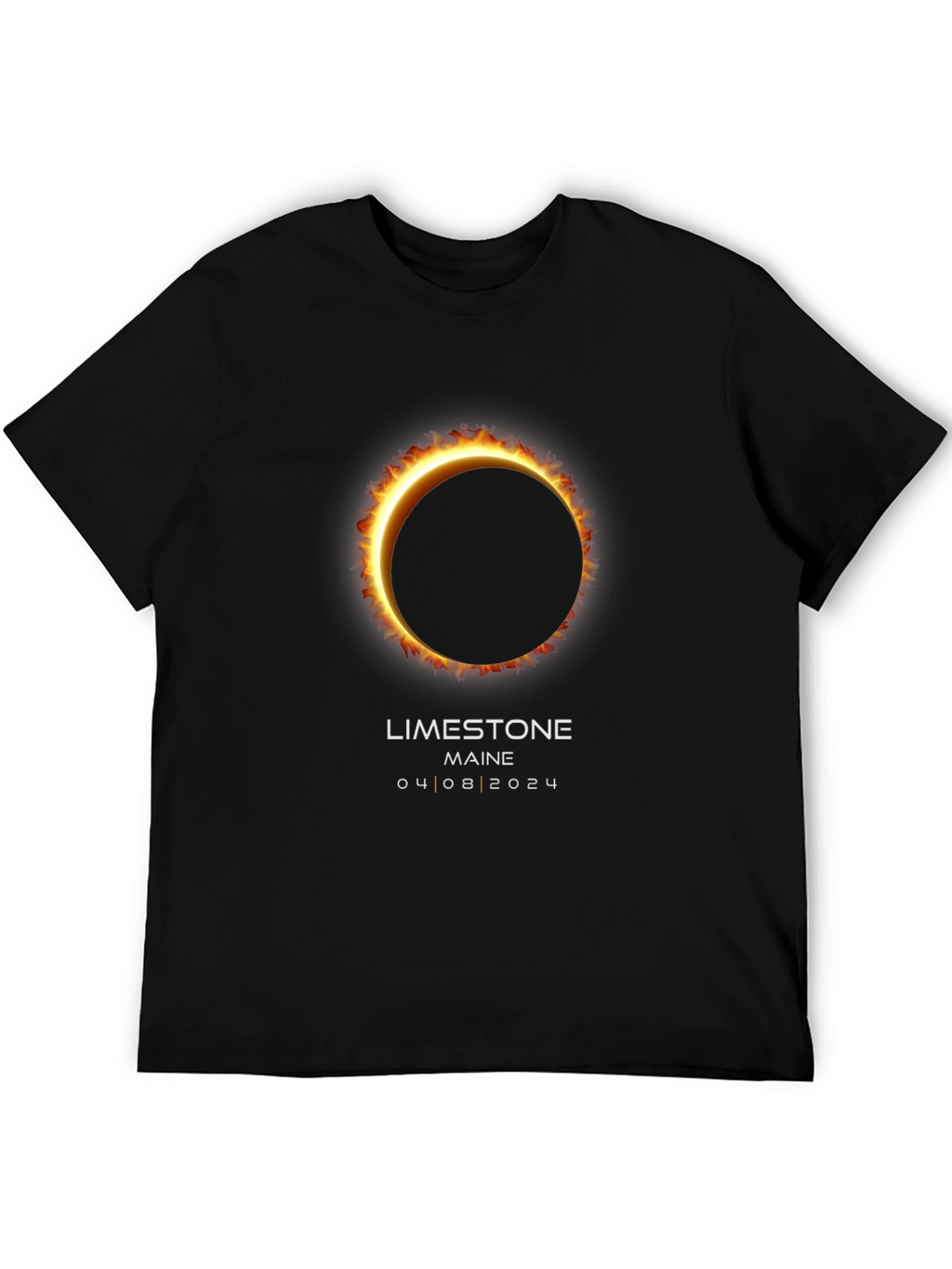 Limestone Maine Eclipse 2024 T-Shirt