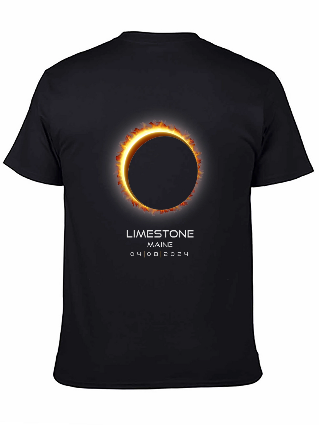 Limestone Maine Eclipse 2024 T-Shirt