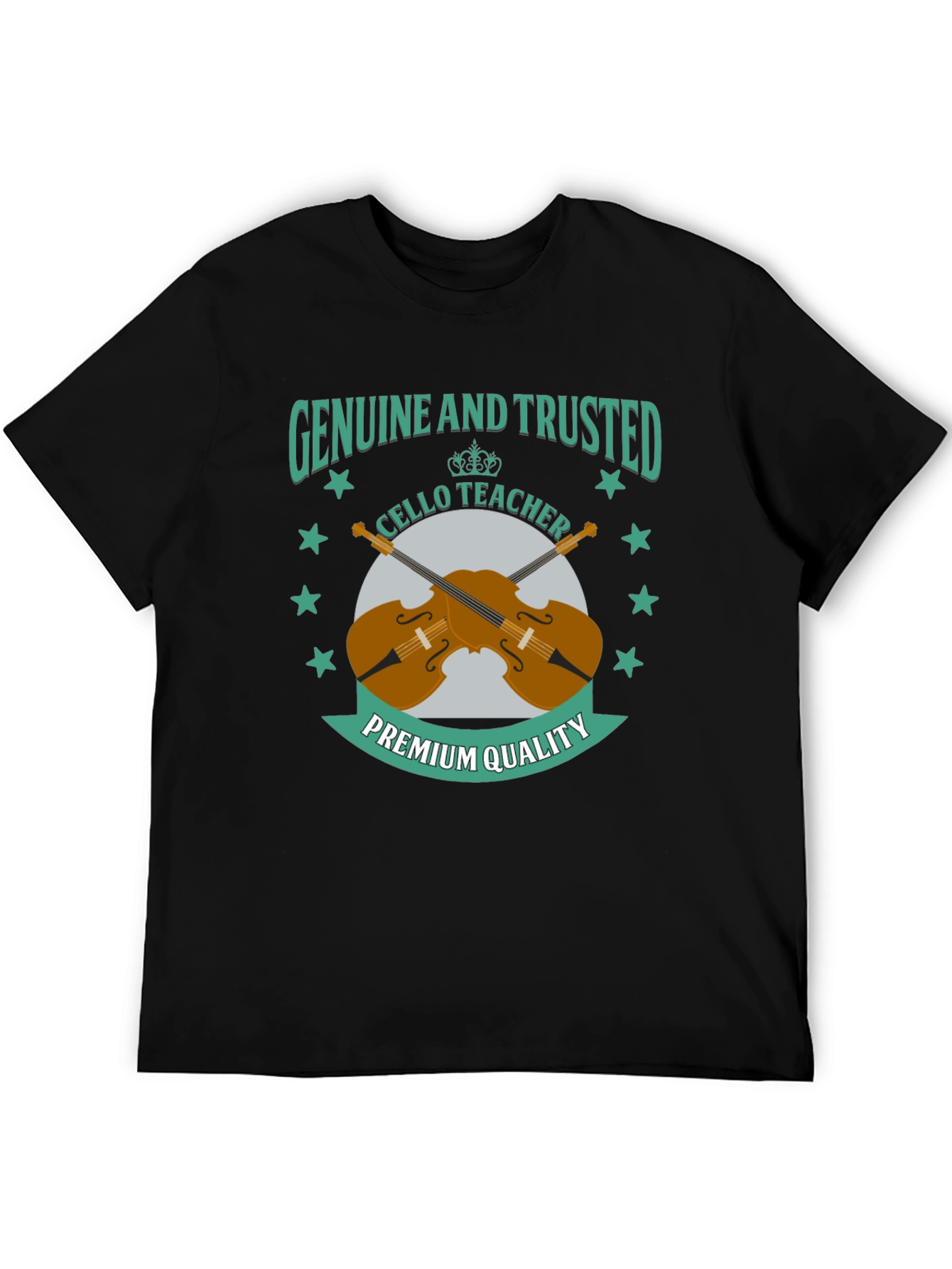 Genuine & Trusted Cello Teacher Premium Quality T-Shirt