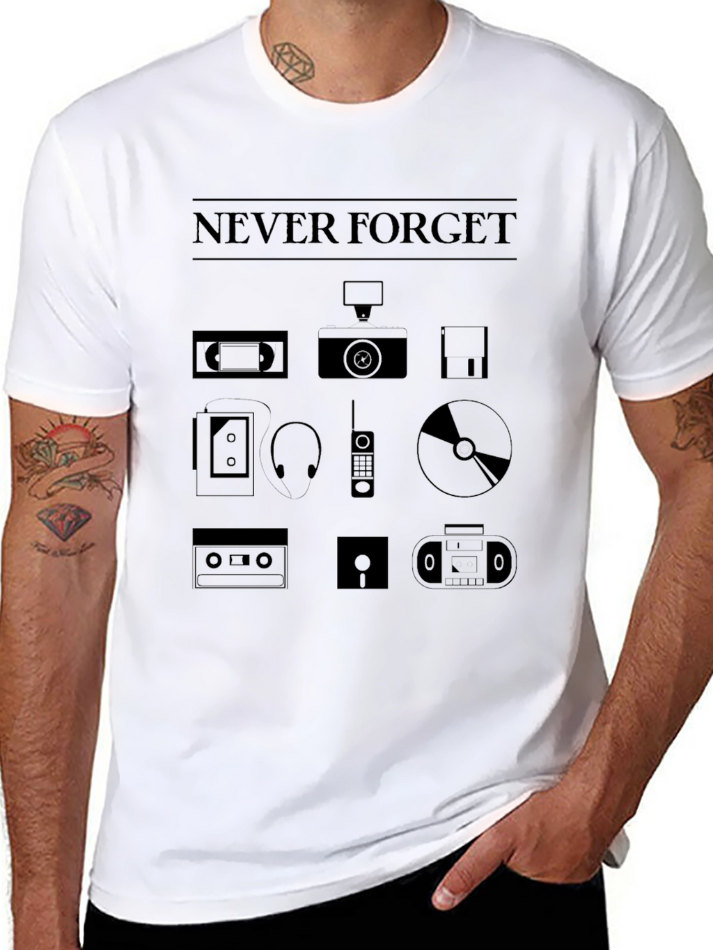 Never Forget Tech T-Shirt