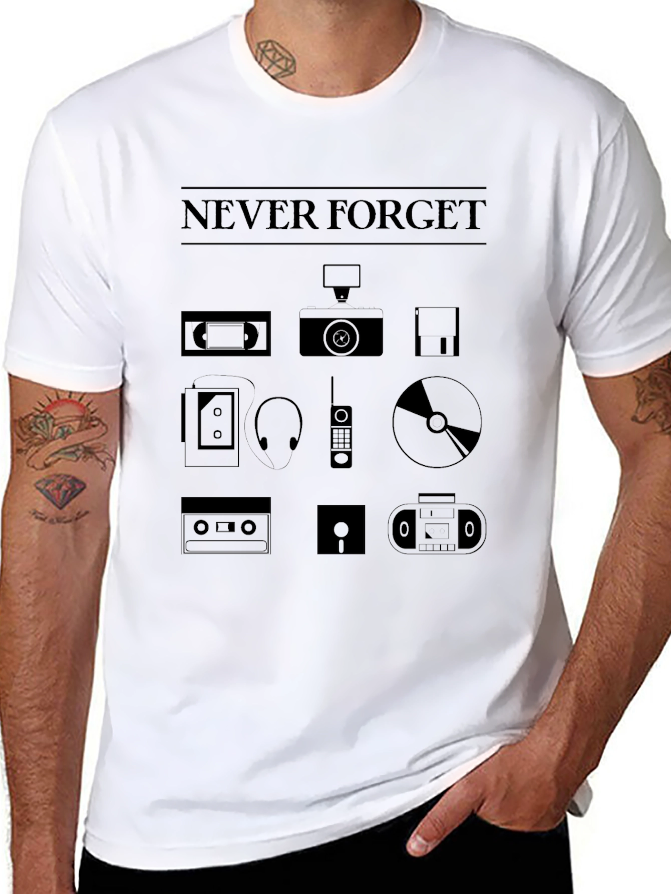 Never Forget Tech T-Shirt