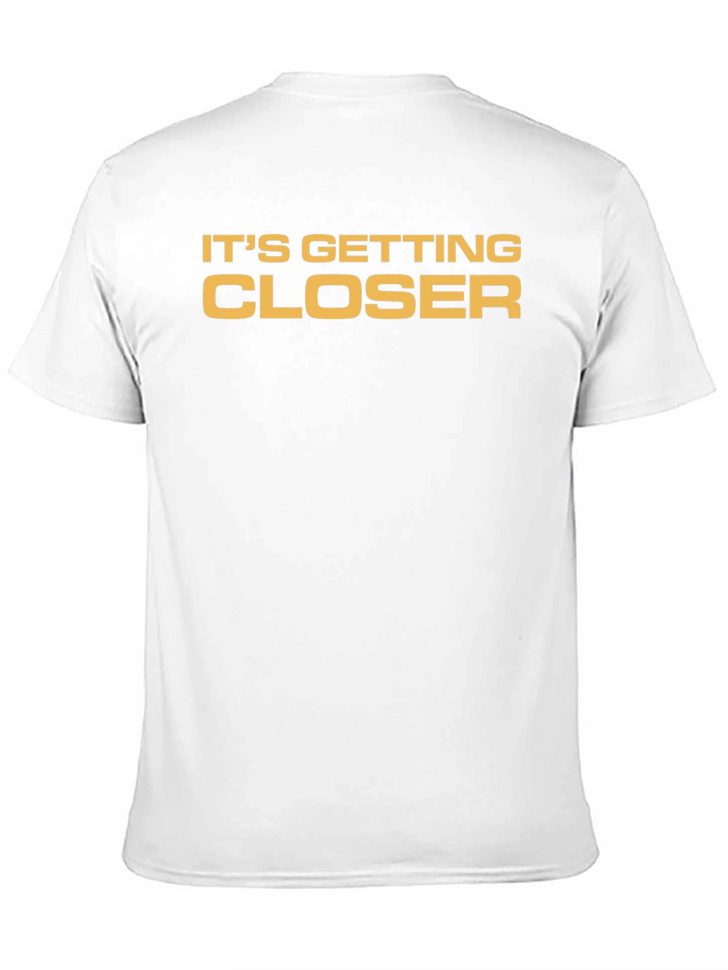 Its Getting Closer Black Graphic Tee