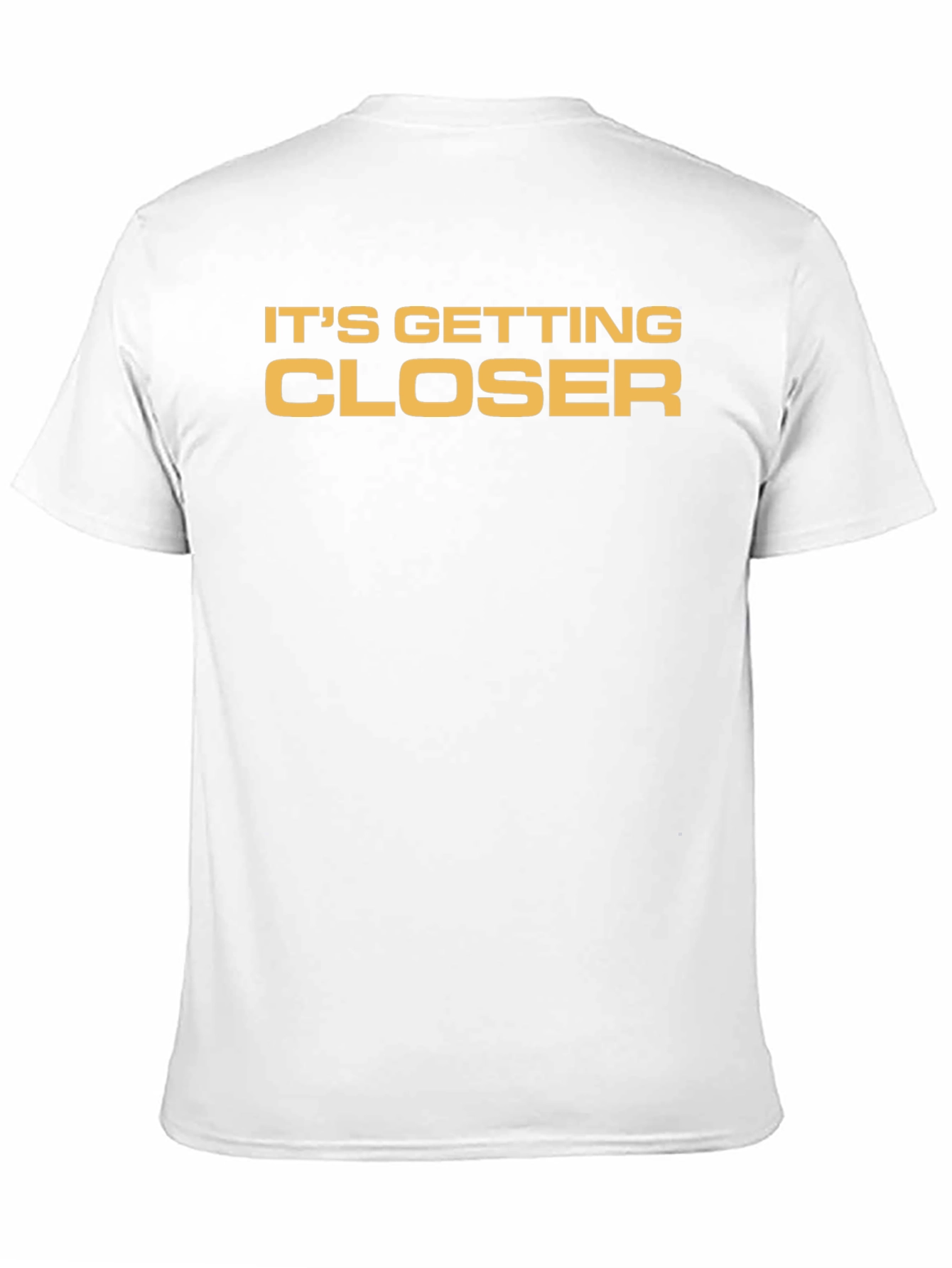 Its Getting Closer Black Graphic Tee