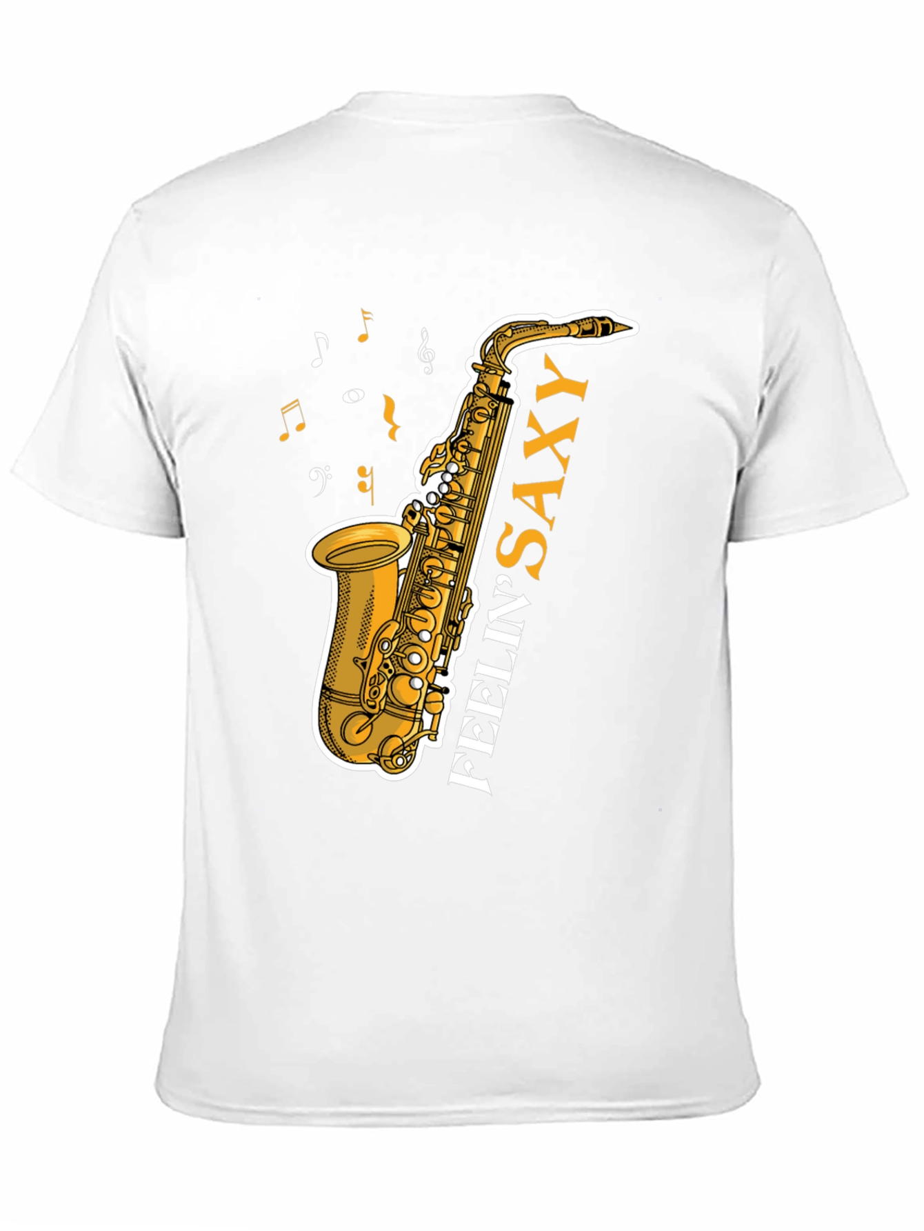 Feelin Saxy T-Shirt: Music Lovers Tee