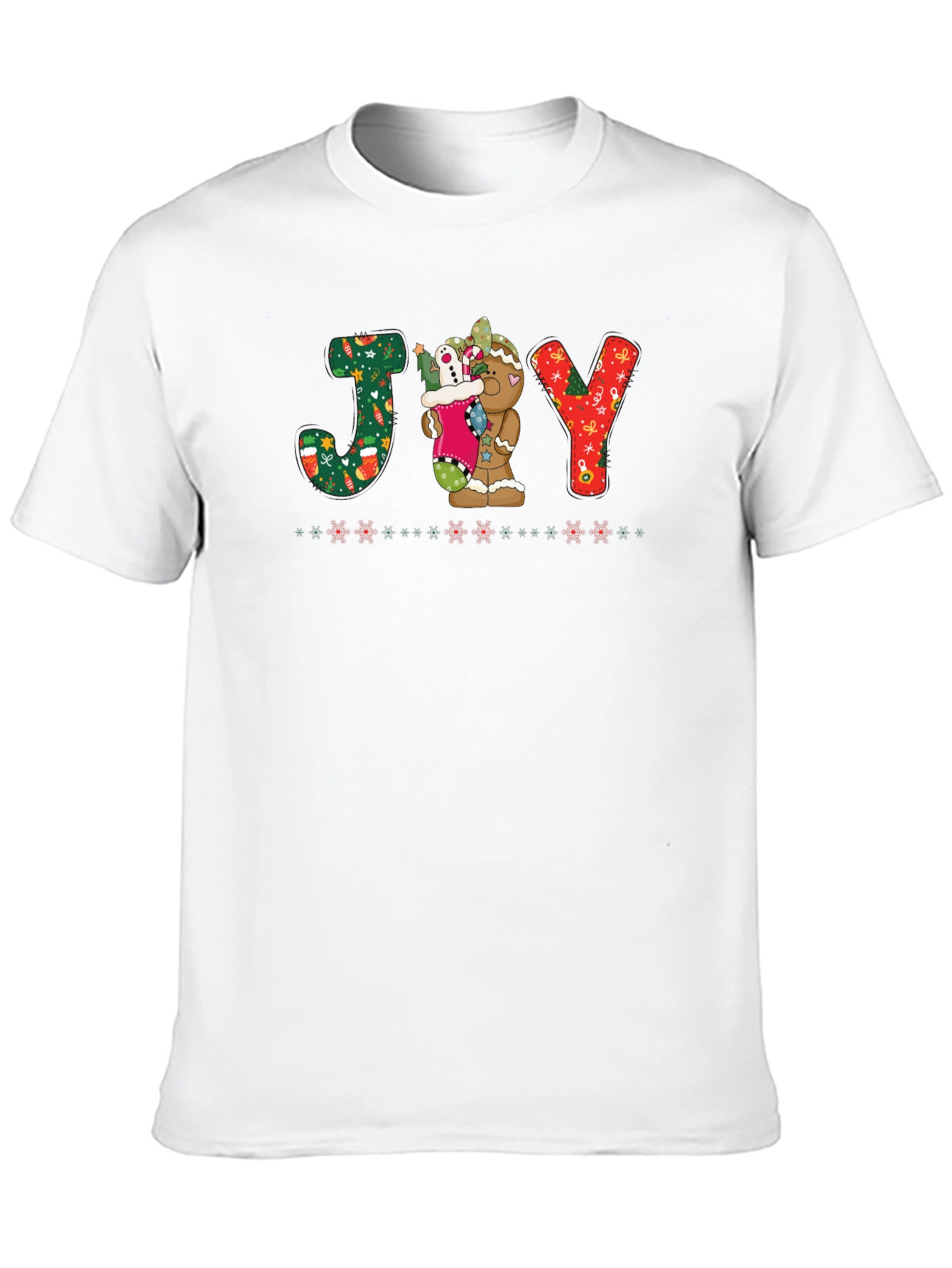 Festive JOY Christmas Graphic Tee