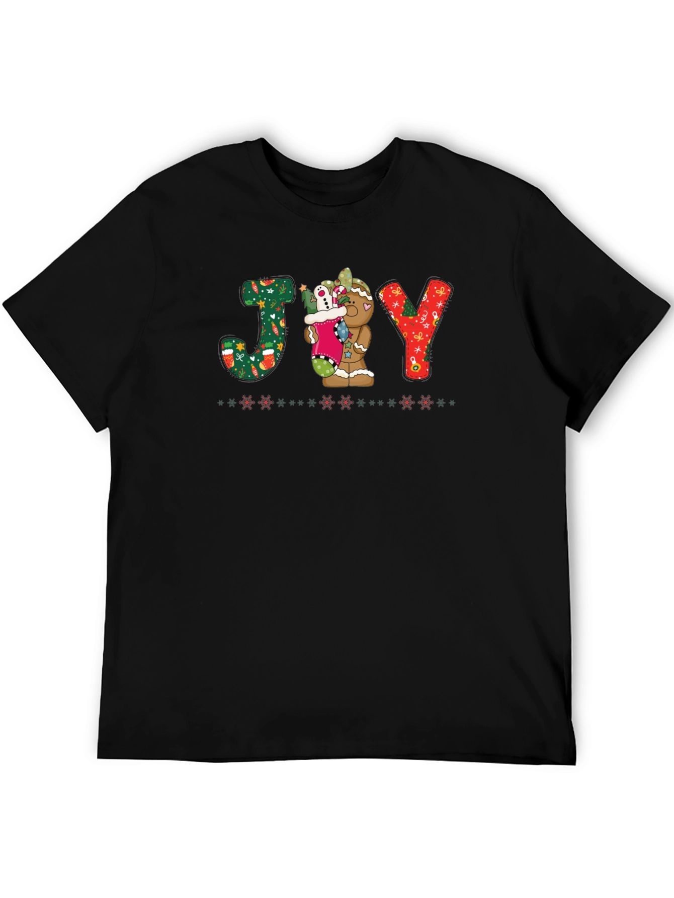 Festive JOY Christmas Graphic Tee
