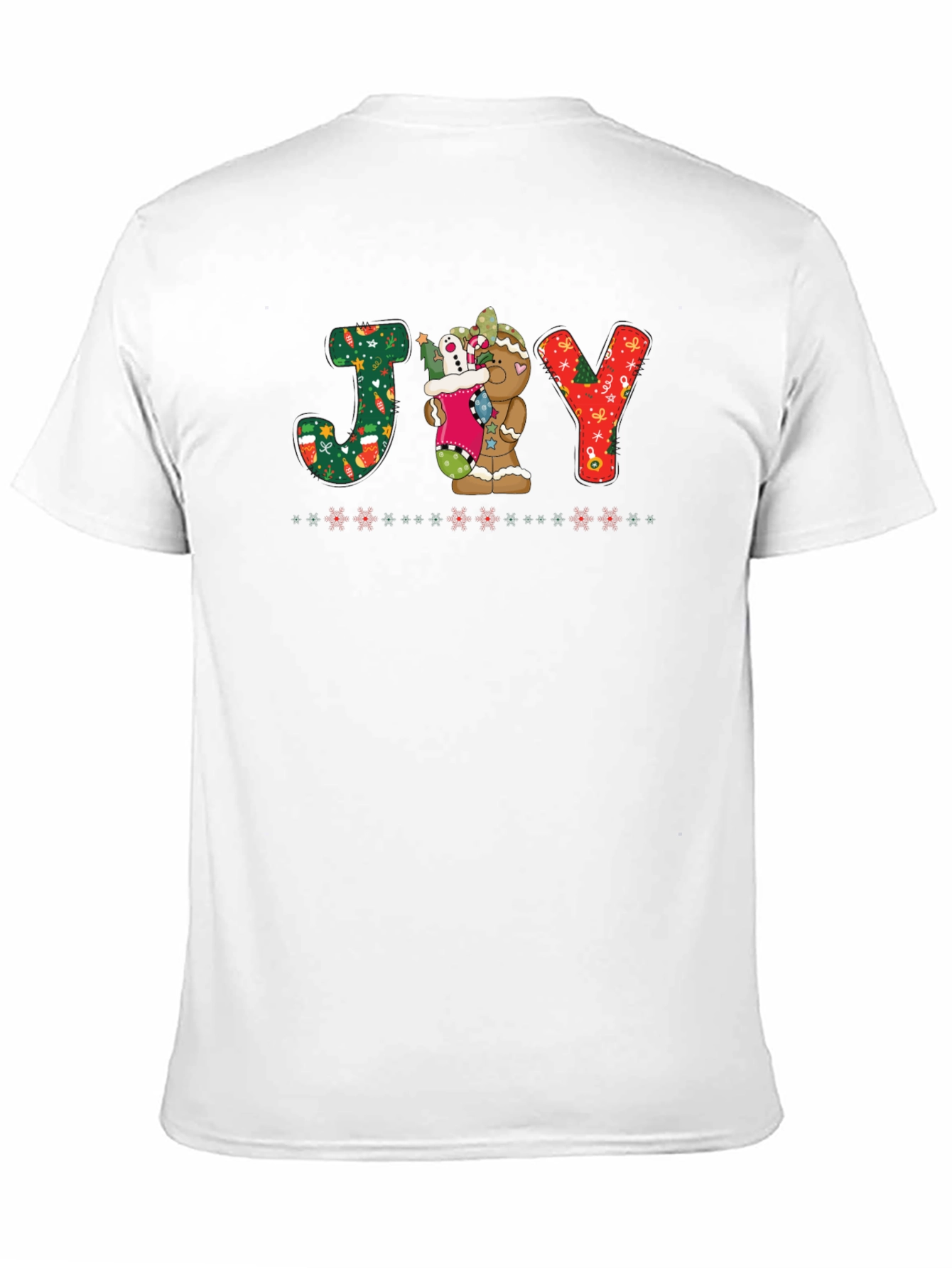 Festive JOY Christmas Graphic Tee