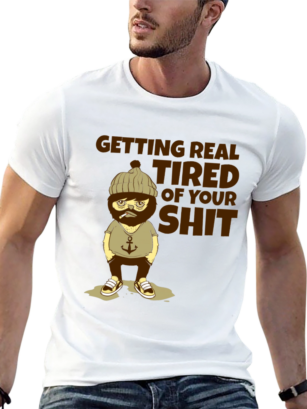 Getting Real Tired Graphic T-Shirt