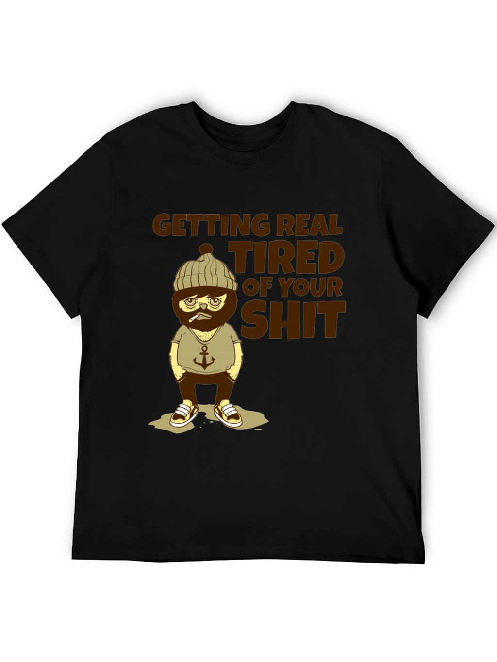 Getting Real Tired Graphic T-Shirt