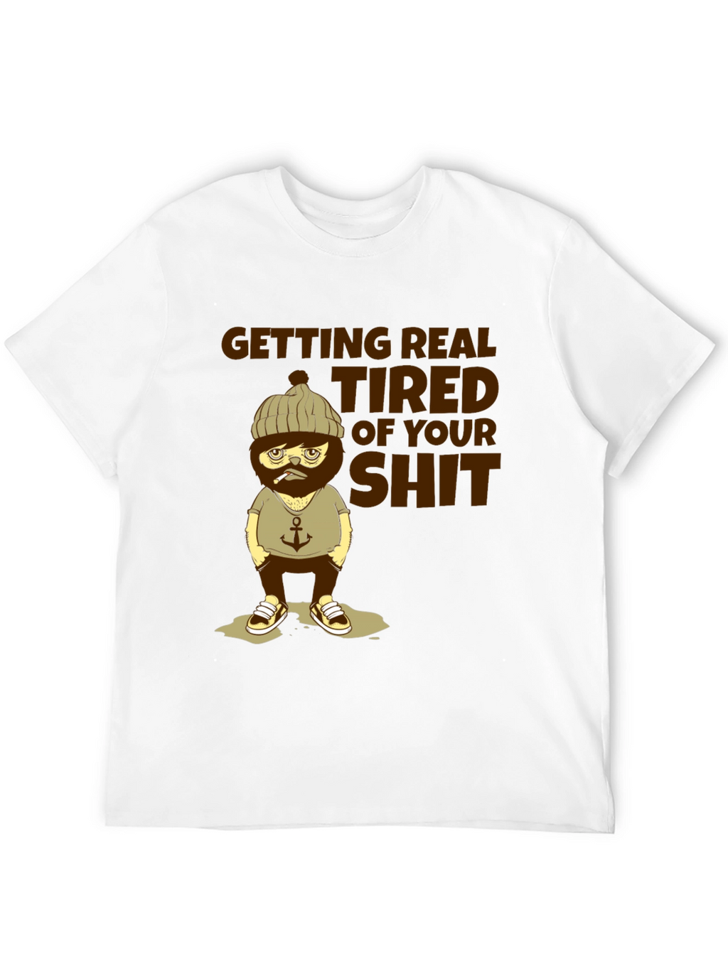 Getting Real Tired Graphic T-Shirt