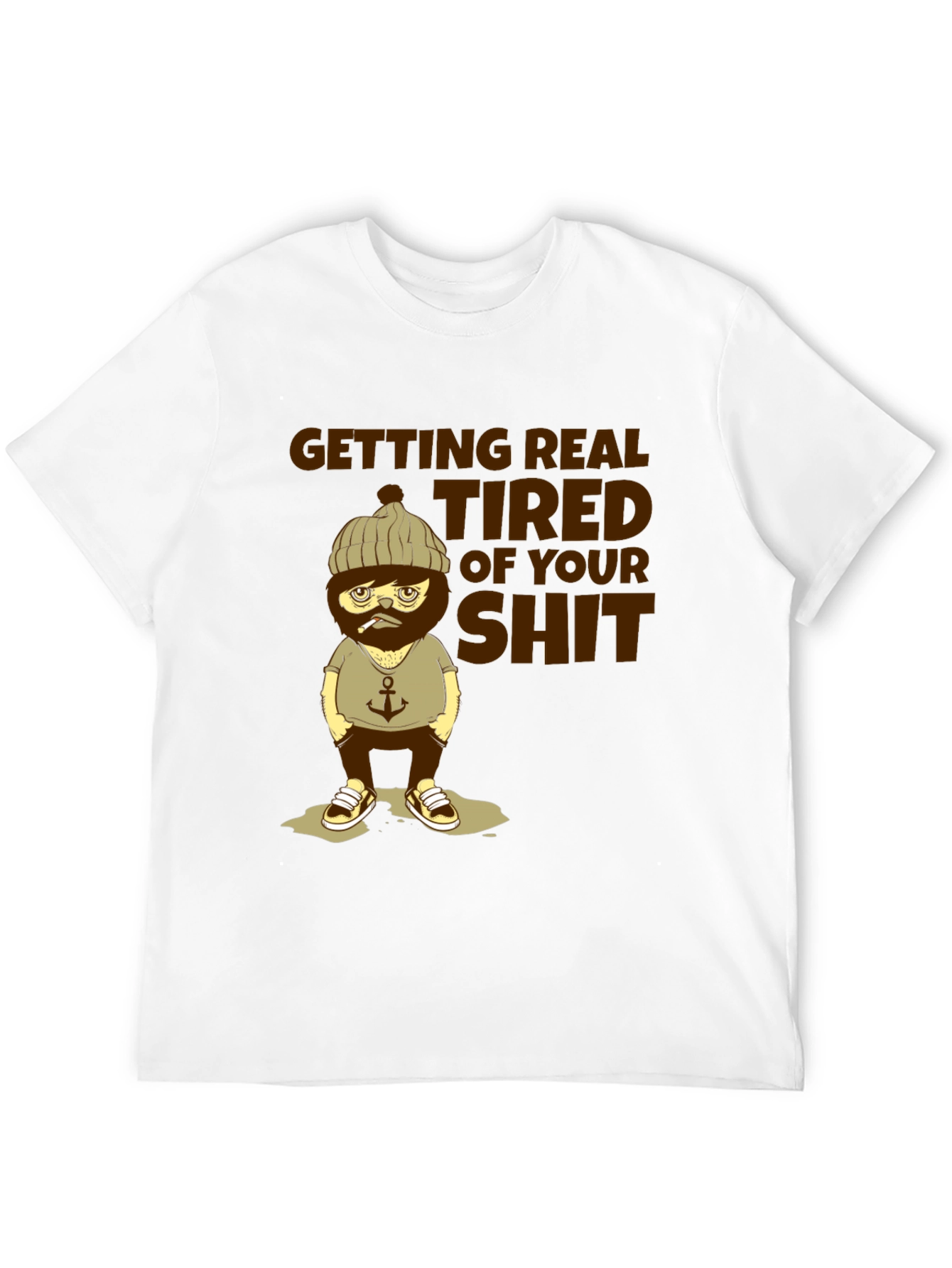 Getting Real Tired Graphic T-Shirt