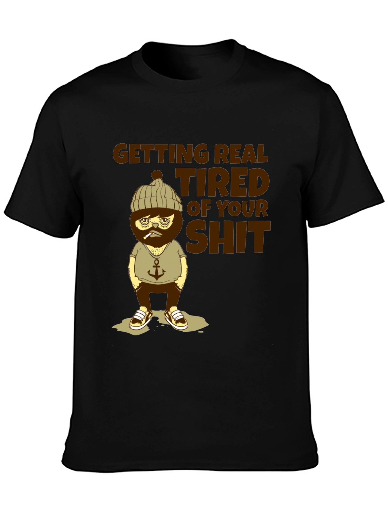 Getting Real Tired Graphic T-Shirt