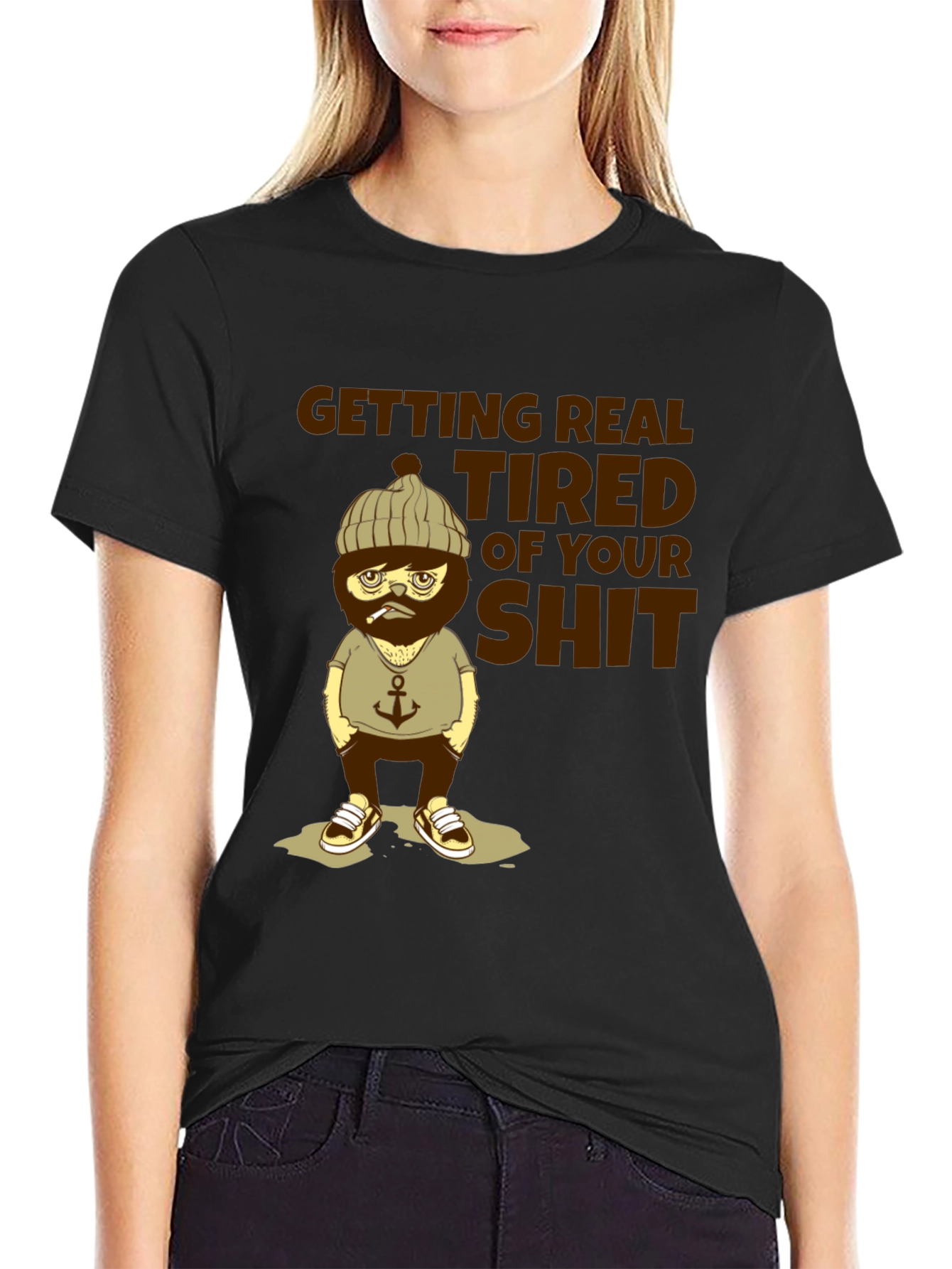 Getting Real Tired Graphic T-Shirt