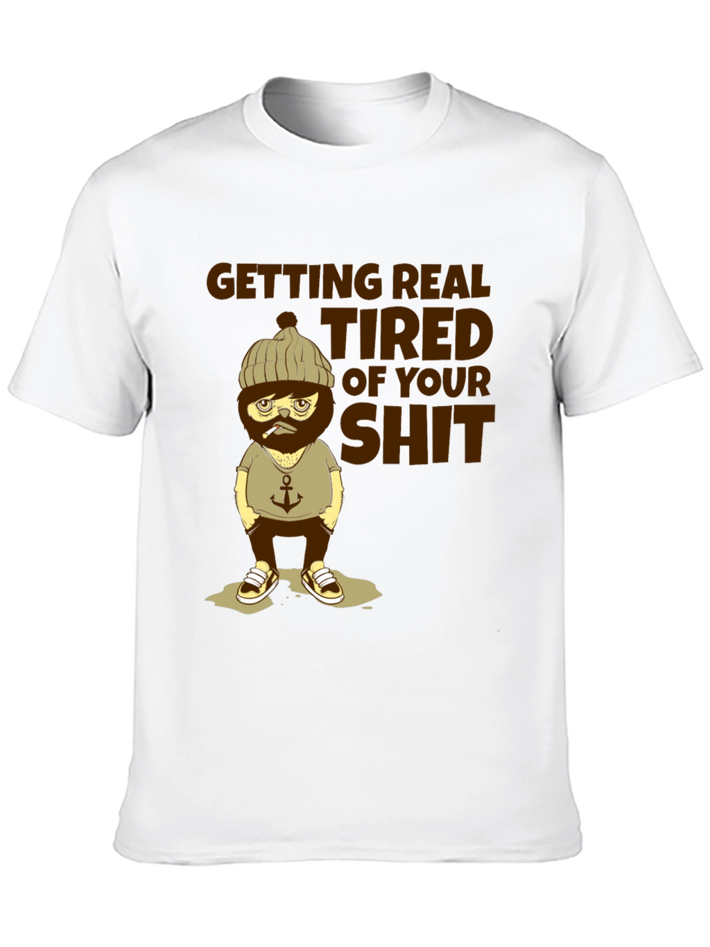 Getting Real Tired Graphic T-Shirt
