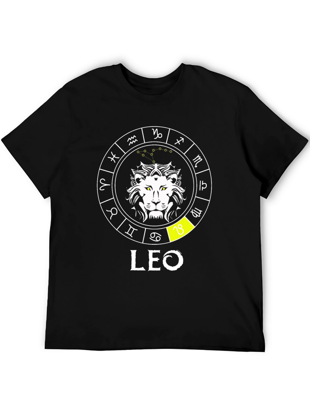 Leo Zodiac Graphic Tee - Astrology T-Shirt
