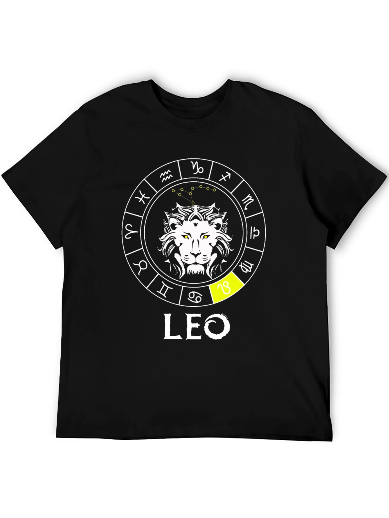 Leo Zodiac Graphic Tee - Astrology T-Shirt