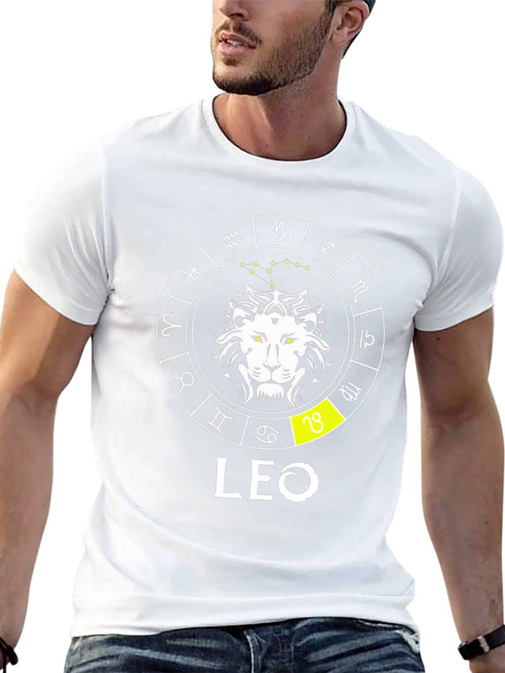 Leo Zodiac Graphic Tee - Astrology T-Shirt