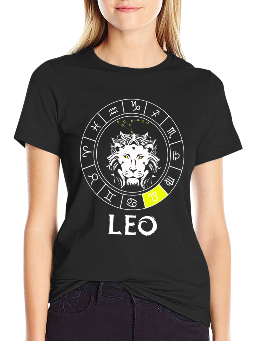 Leo Zodiac Graphic Tee - Astrology T-Shirt