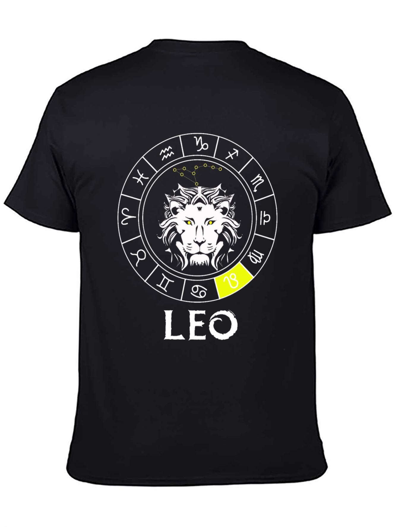 Leo Zodiac Graphic Tee - Astrology T-Shirt
