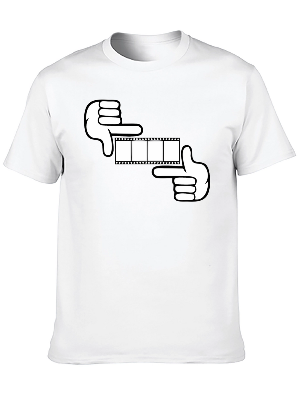 Film Frame Graphic Tee - Black