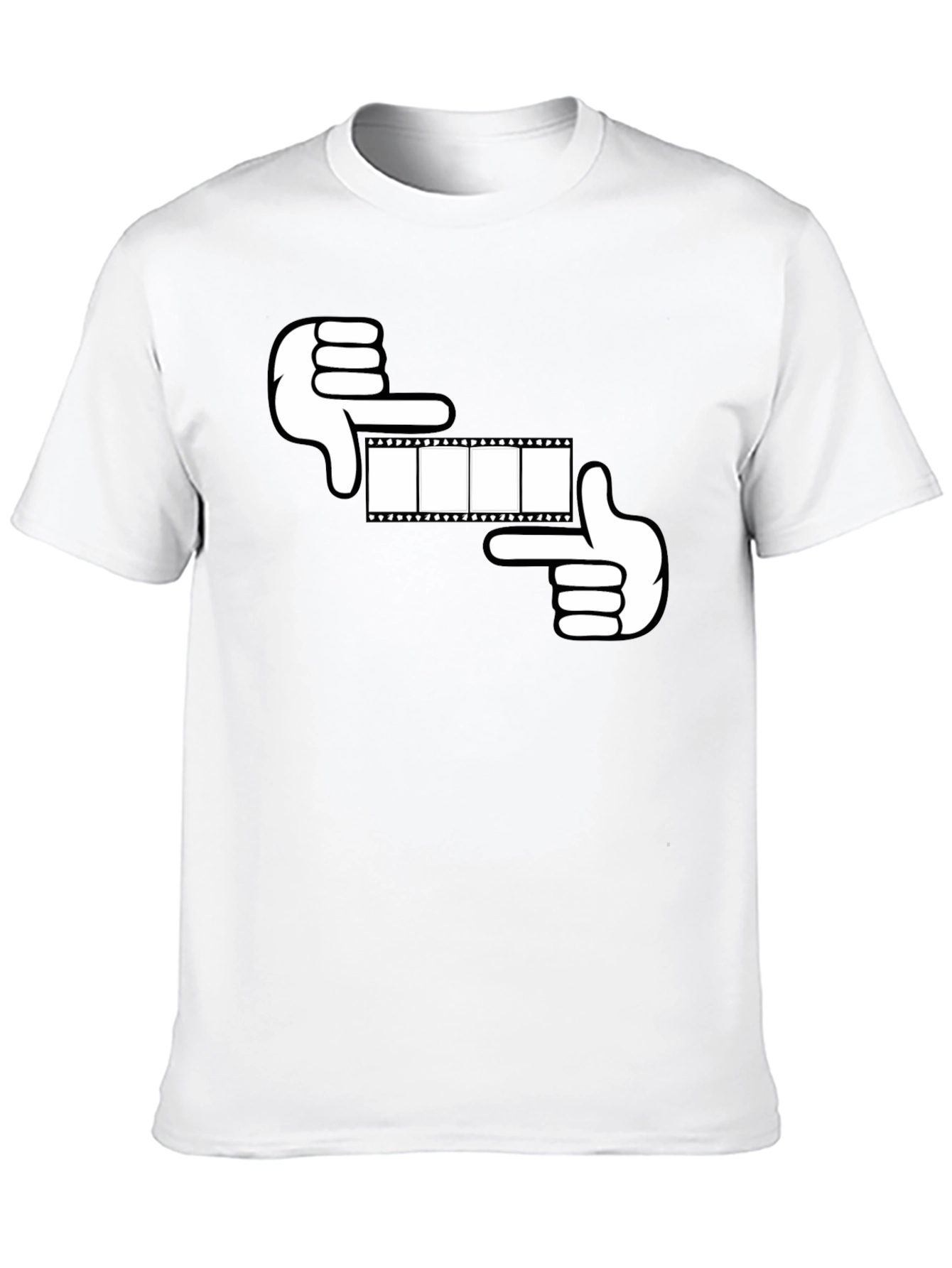 Film Frame Graphic Tee - Black